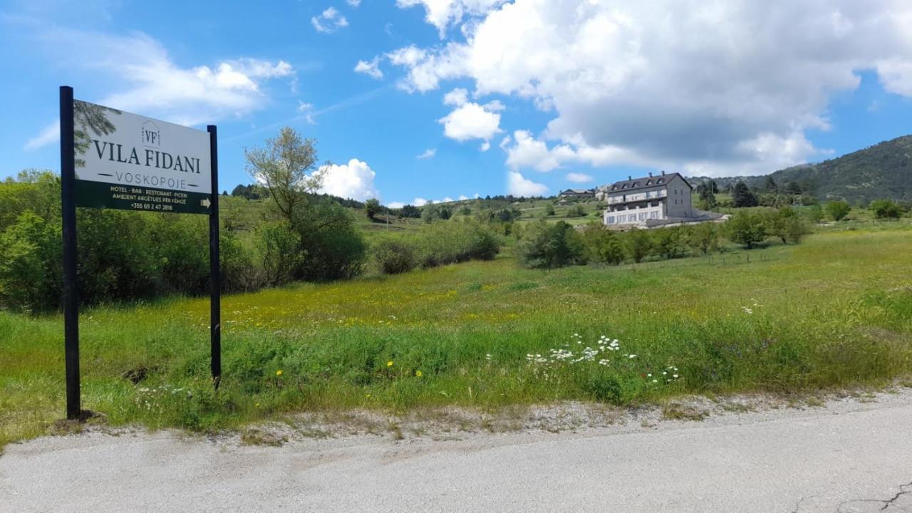 Boutique Vila Fidani Voskopojë Exteriér fotografie
